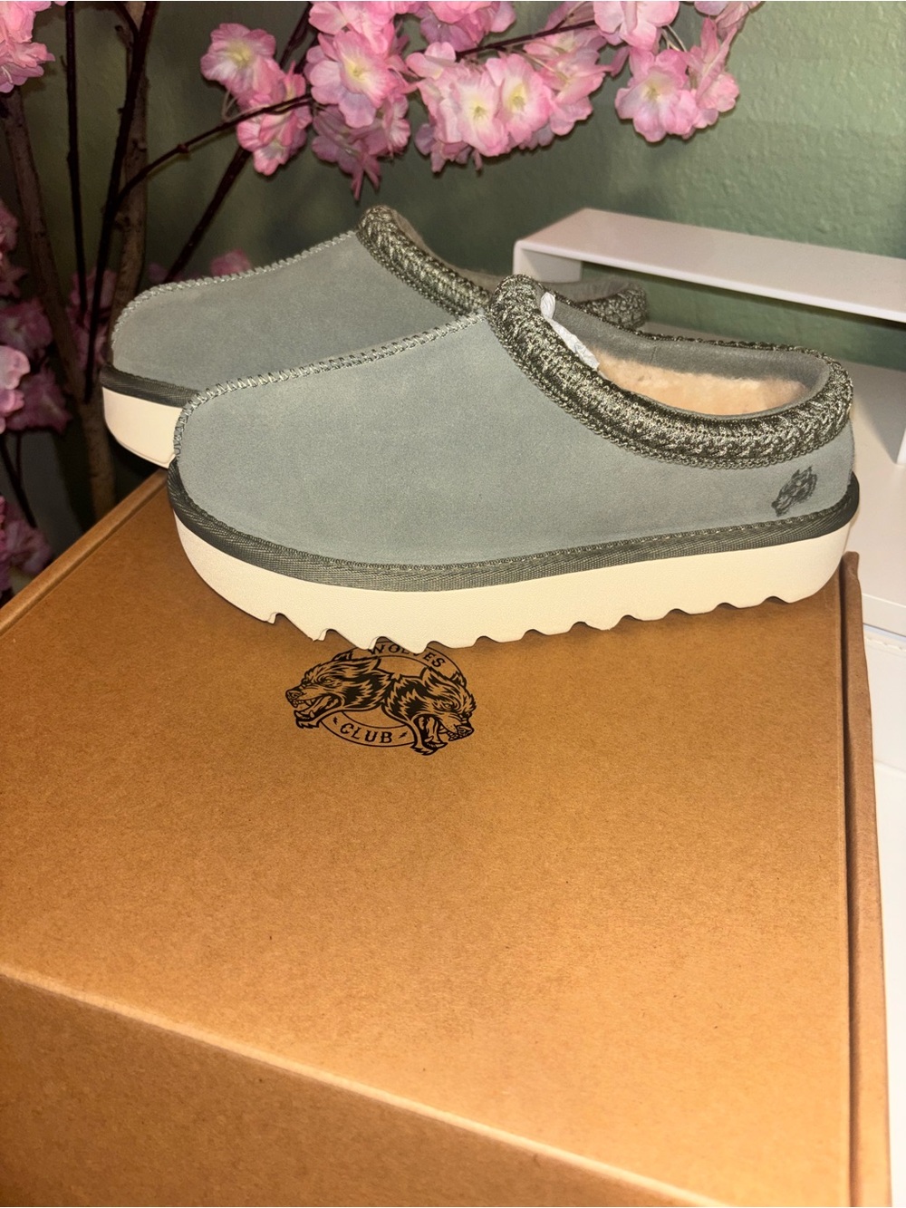 Women's darc sport Suede Slip-On Clog